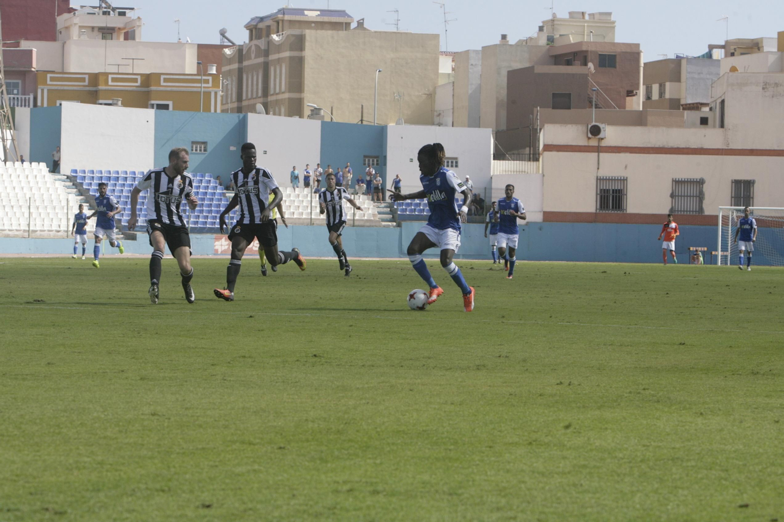 Las imágenes del Melilla-Balona