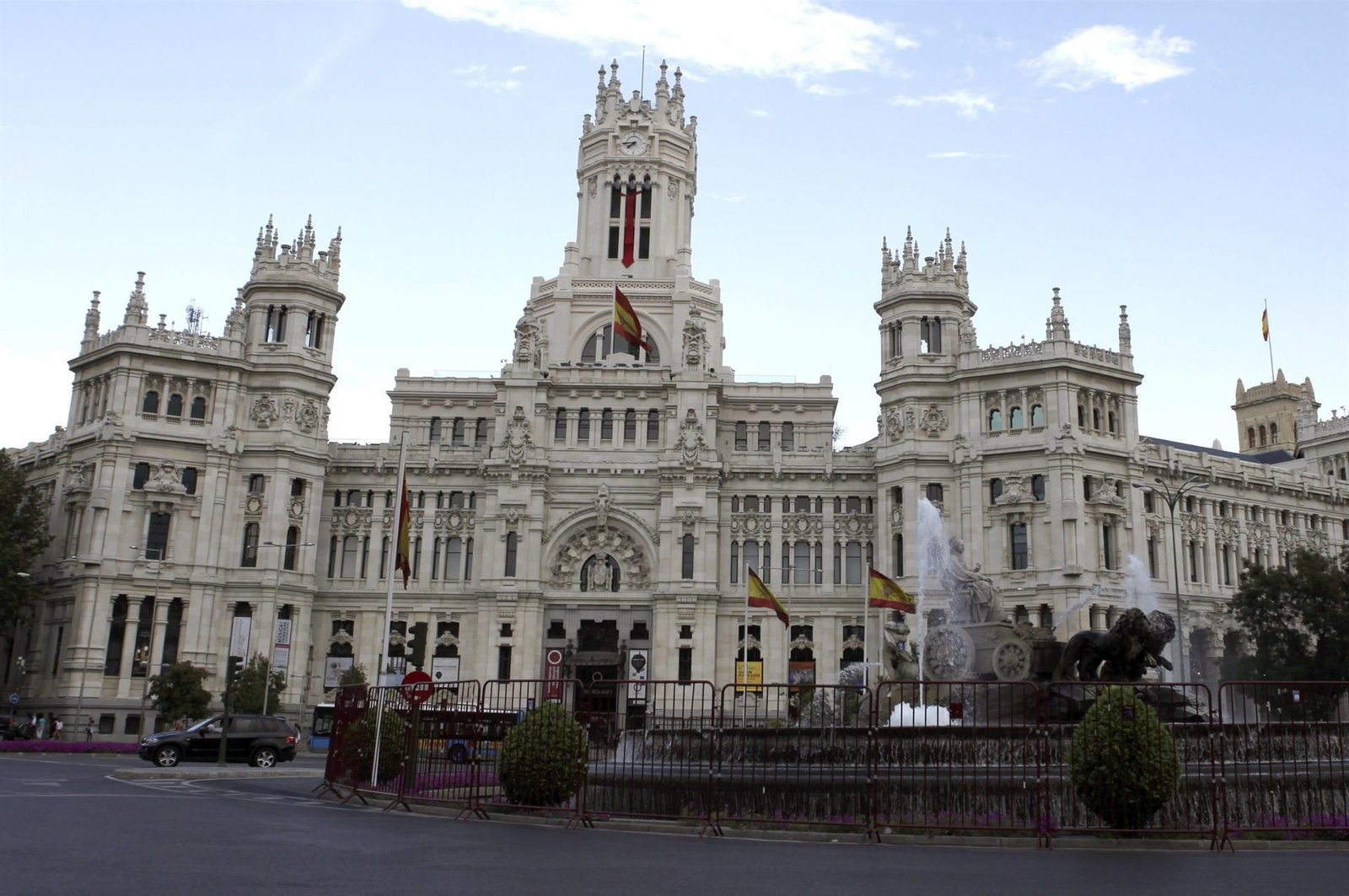 El Palacio de Cibeles, sede del Ayuntamiento de Madrid
