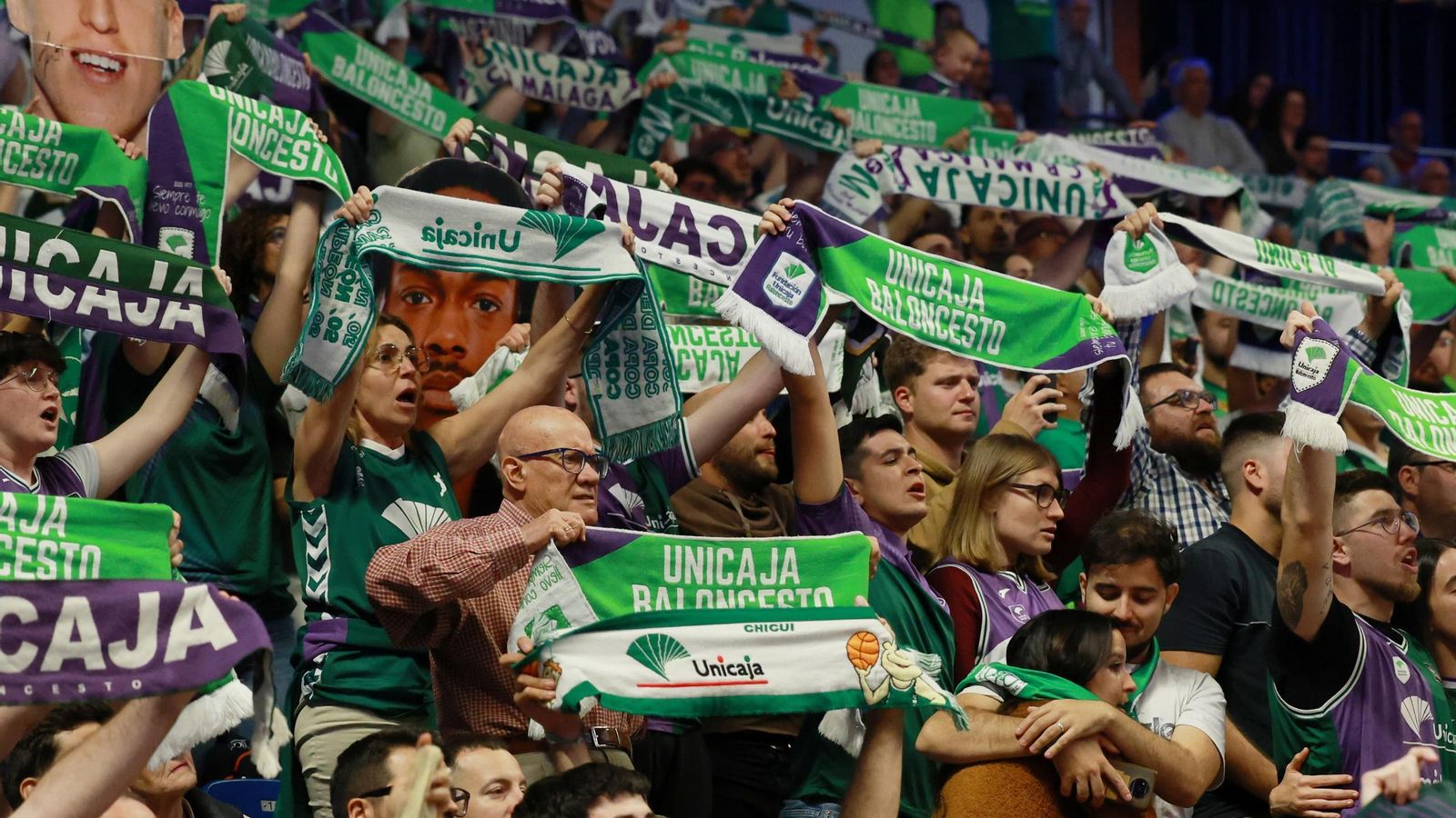 El Unicaja-Reggiana de cuartos de final de la BCL, en fotos