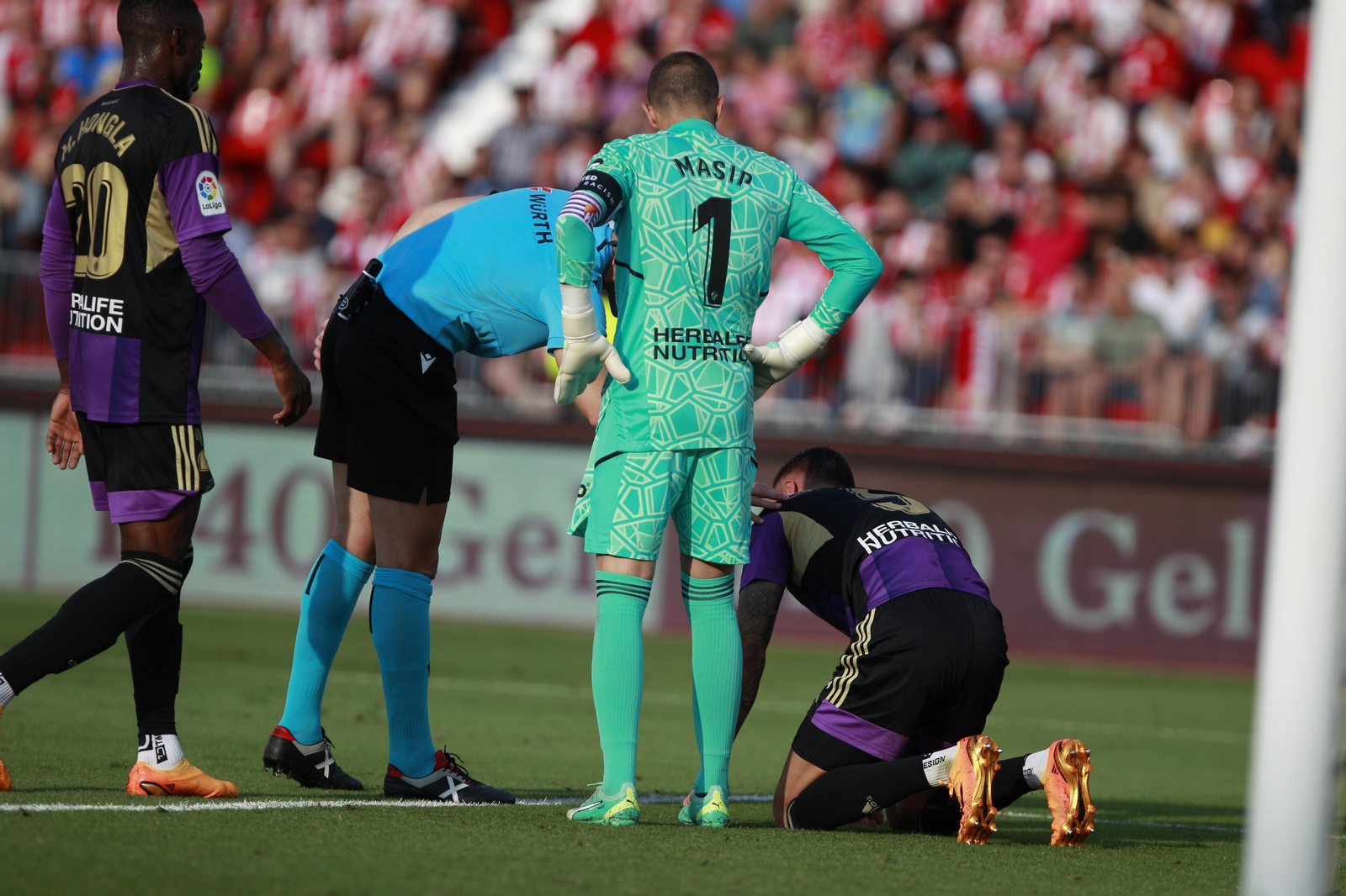 Imágenes del partido U.D. Almería-Real Valladolid C.F.