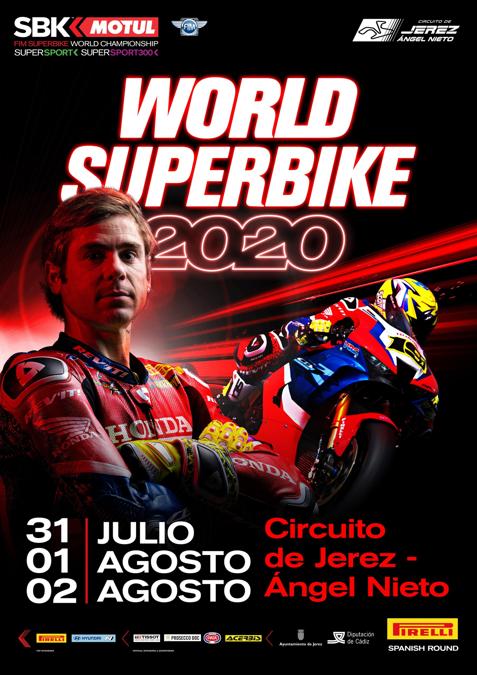 Cartel de la prueba jerezana.