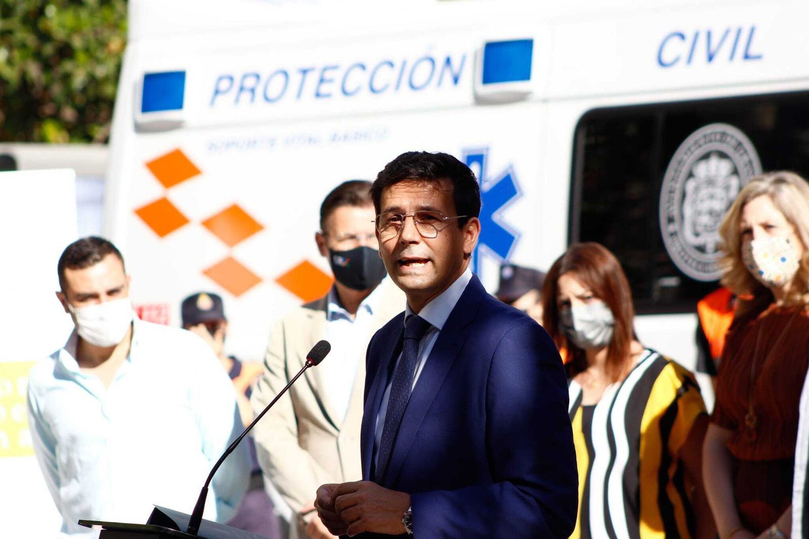 Paco Cuenca, durante su intervención de esta mañana