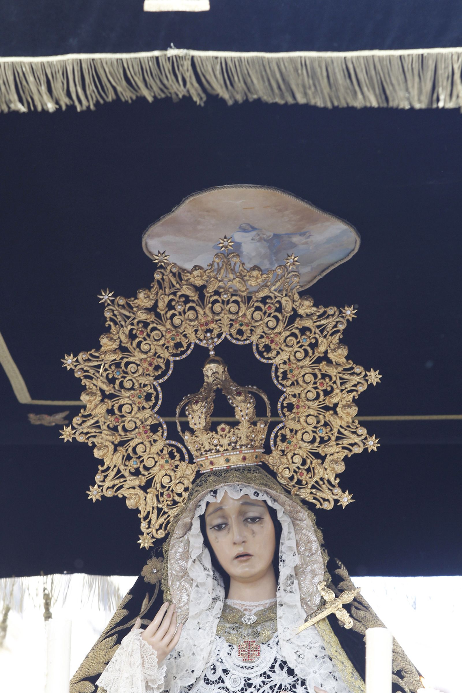 Imágenes de la Procesión del Entierro, Viernes Santo. Semana Santa Almería 2019