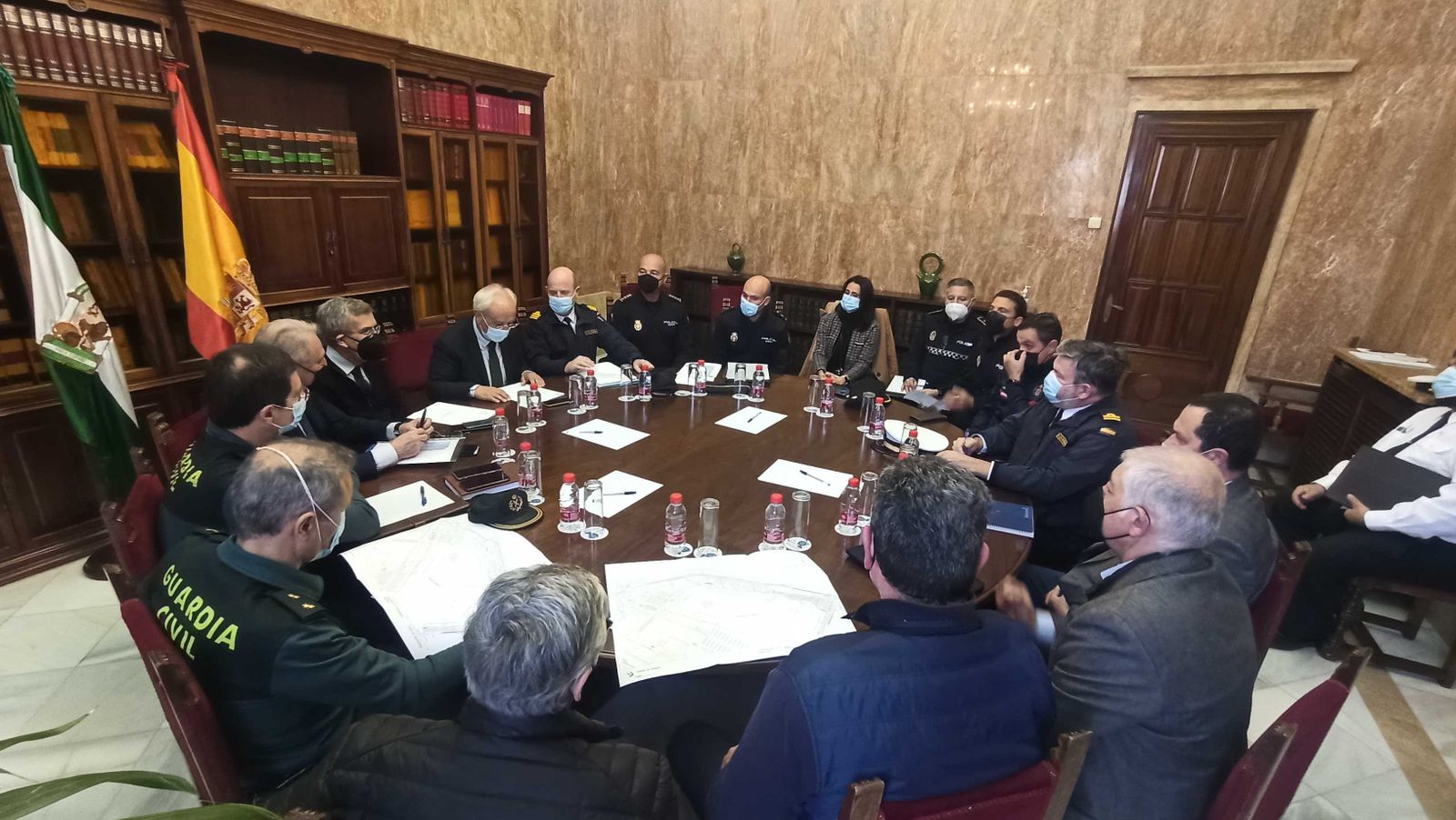 Subdelegación del Gobierno en Almería coordina la seguridad de la visita al buque de la Armada ‘Juan Carlos I’ en el Puerto