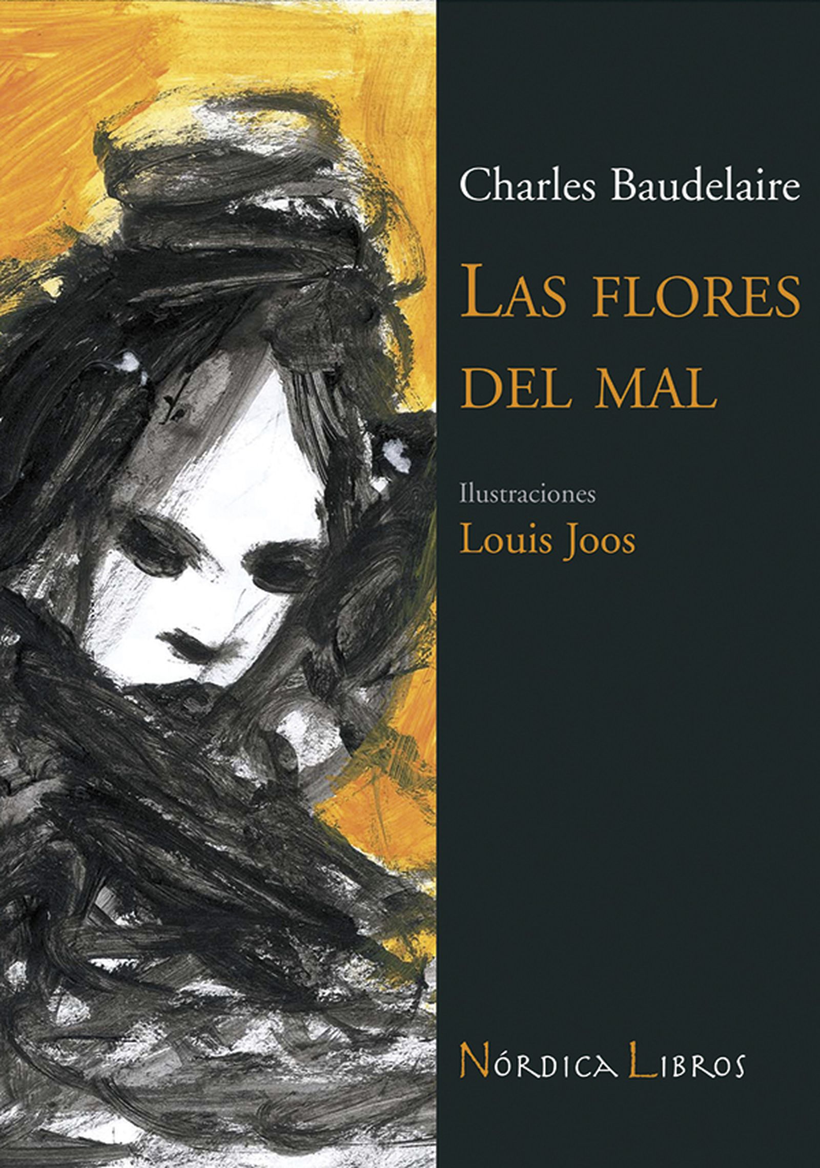 'Las flores del mal' ilustrada por Louis Joos en el sello Nórdica.
