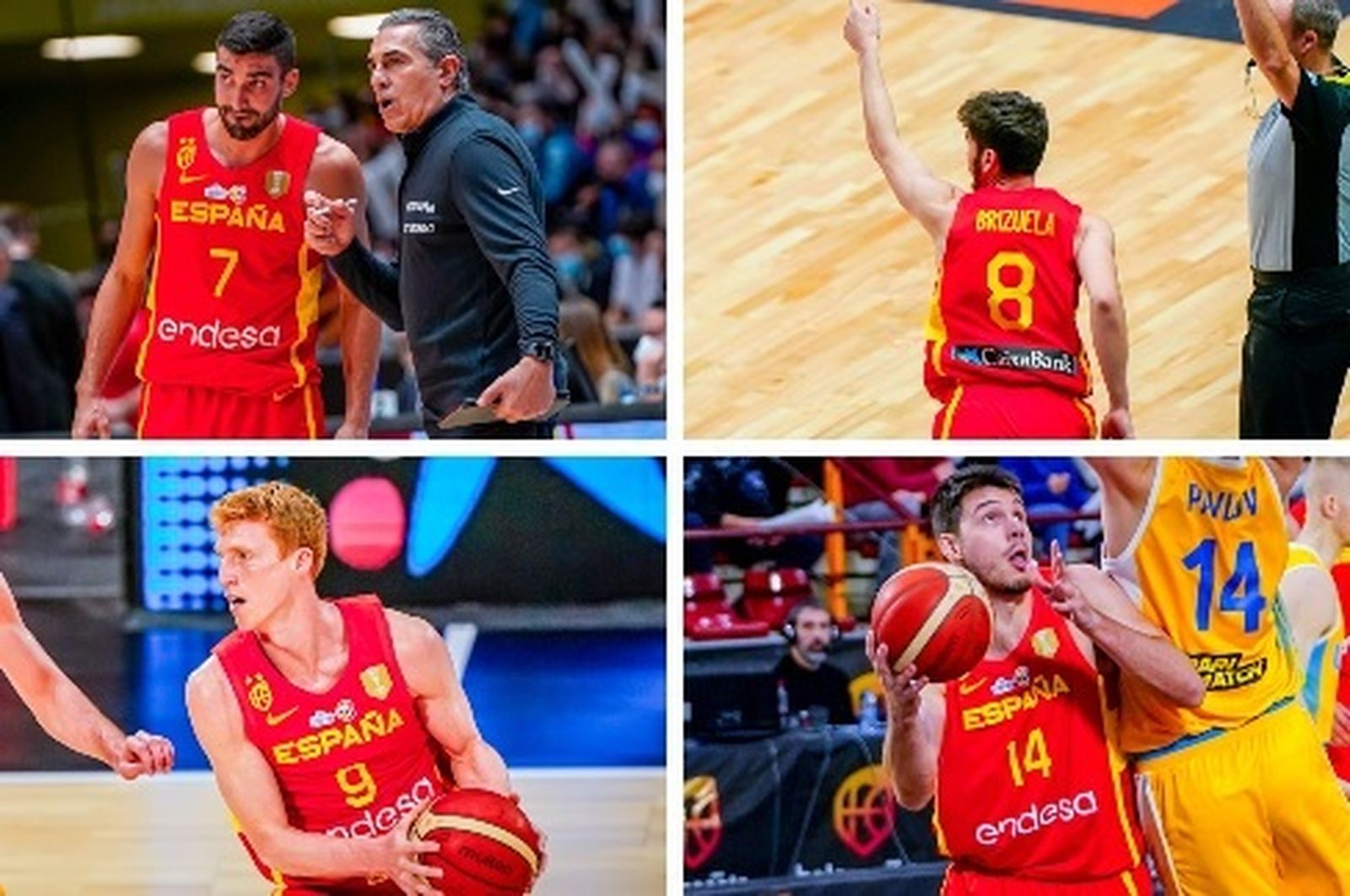 Jaime, Brizuela, Alberto y Barreiro.