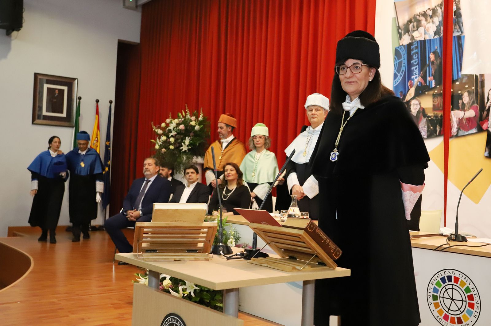 Imágenes del acto de conmemoración del Día de la Universidad de Huelva