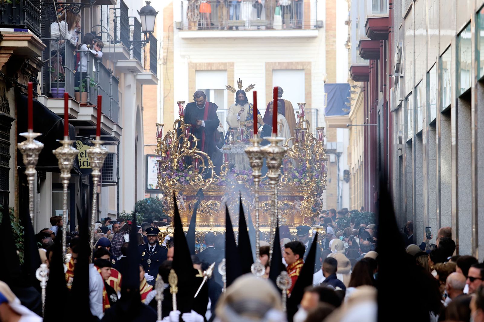 El Cristo del Amor de la Hermandad de la Cena.