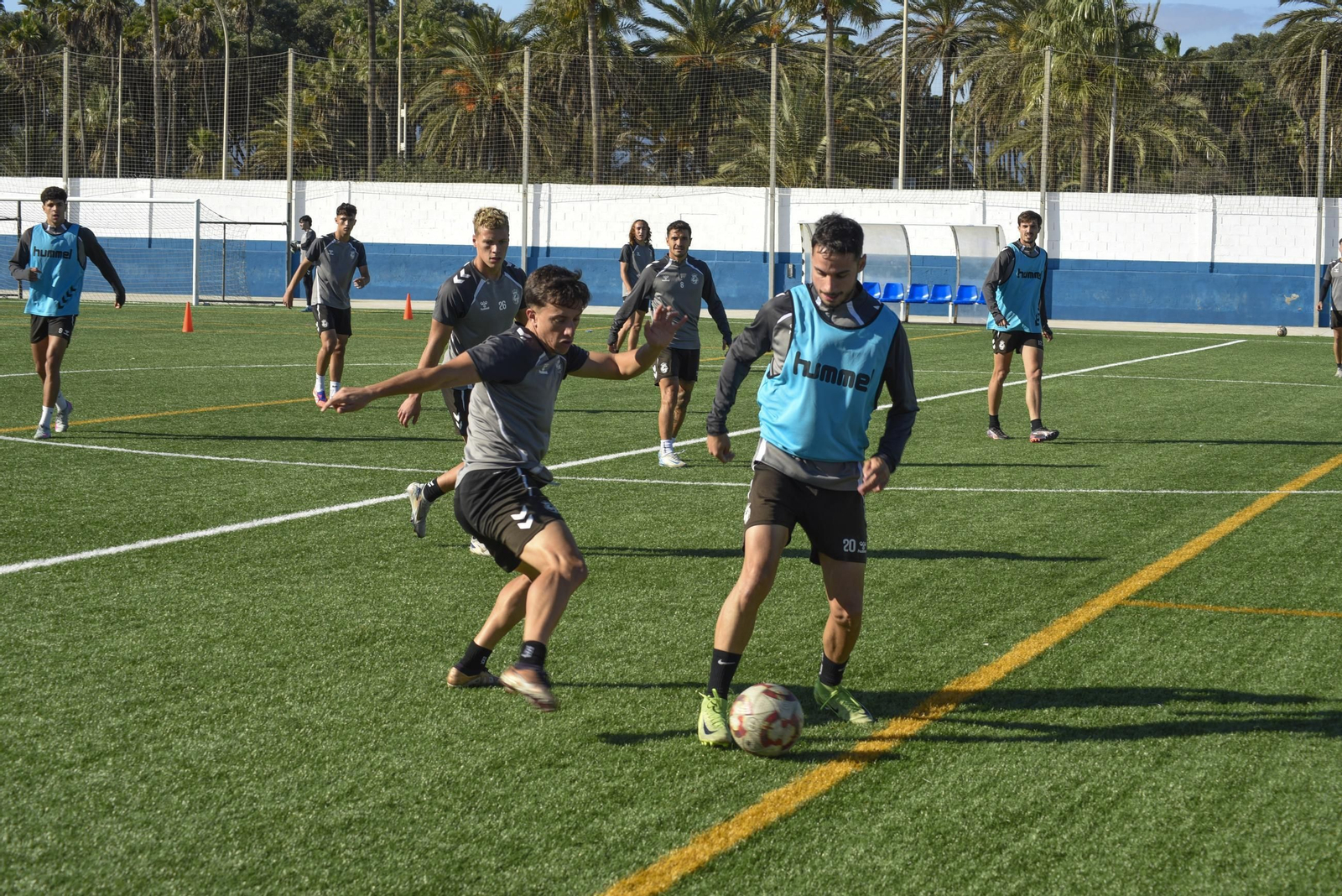 Las fotos del entrenamiento de la Balona previo a su partido con el Ciudad de Lucena