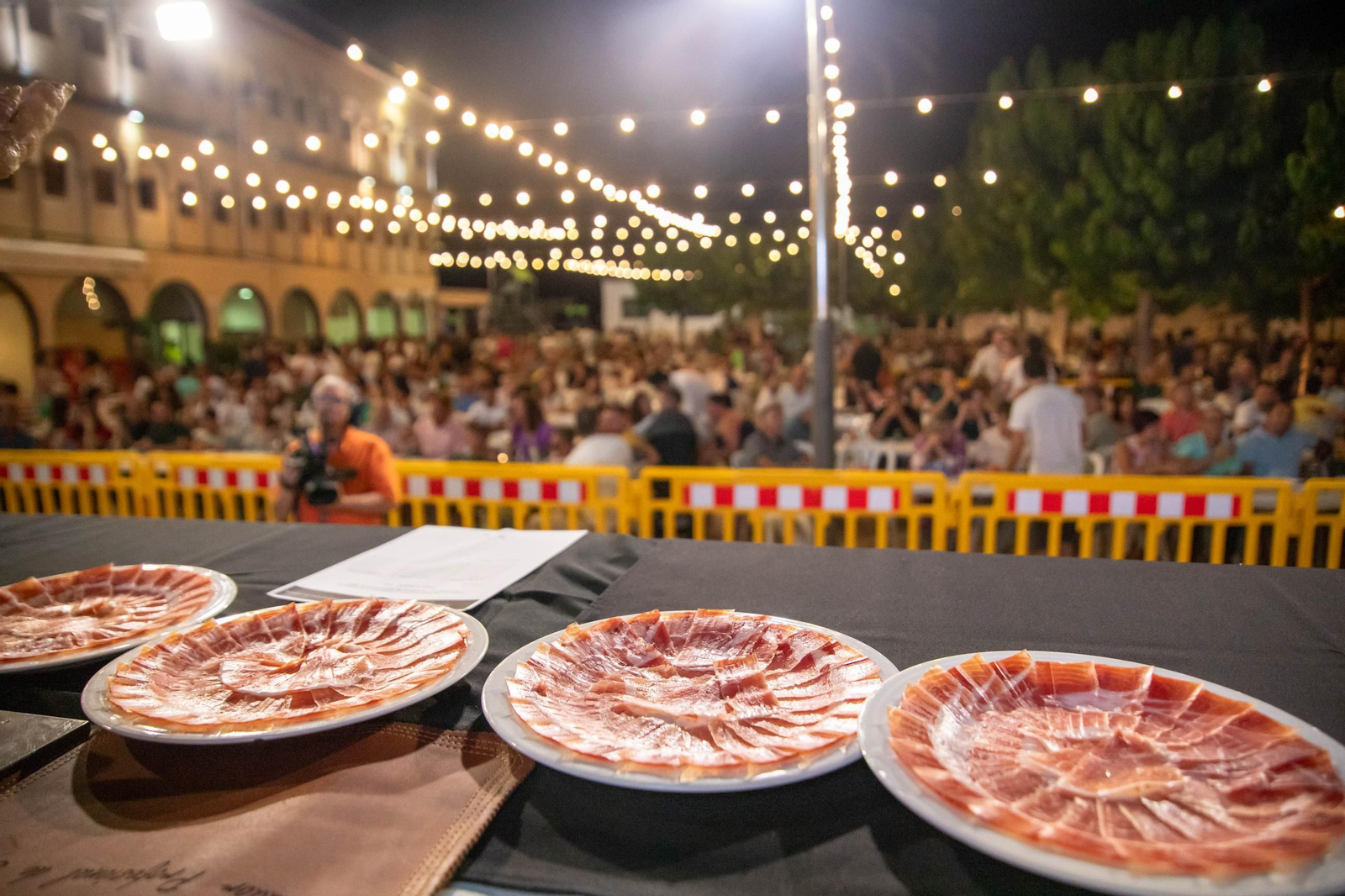 Concurso de cortadores de jamón en Serón, en imágenes