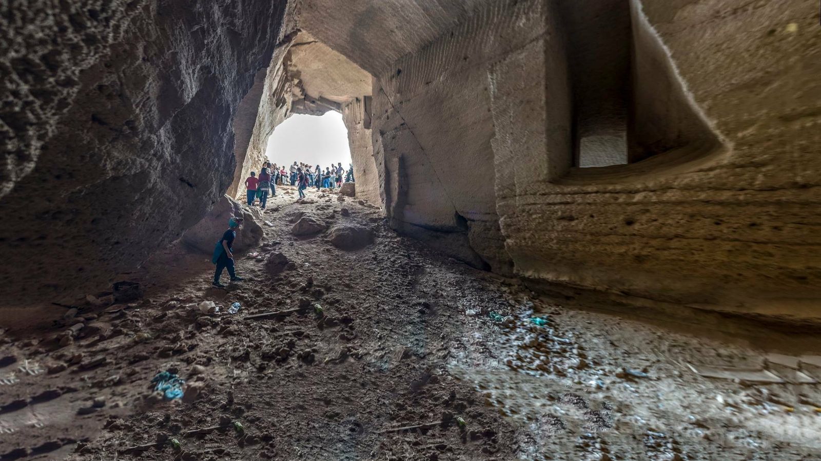 Interior de las canteras califales.