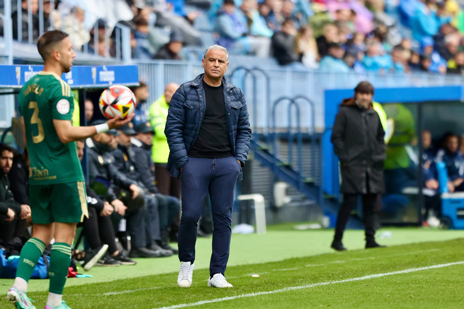 El Málaga CF-Linares Deportivo, fotos El Málaga CF-Linares Deportivo, fotos