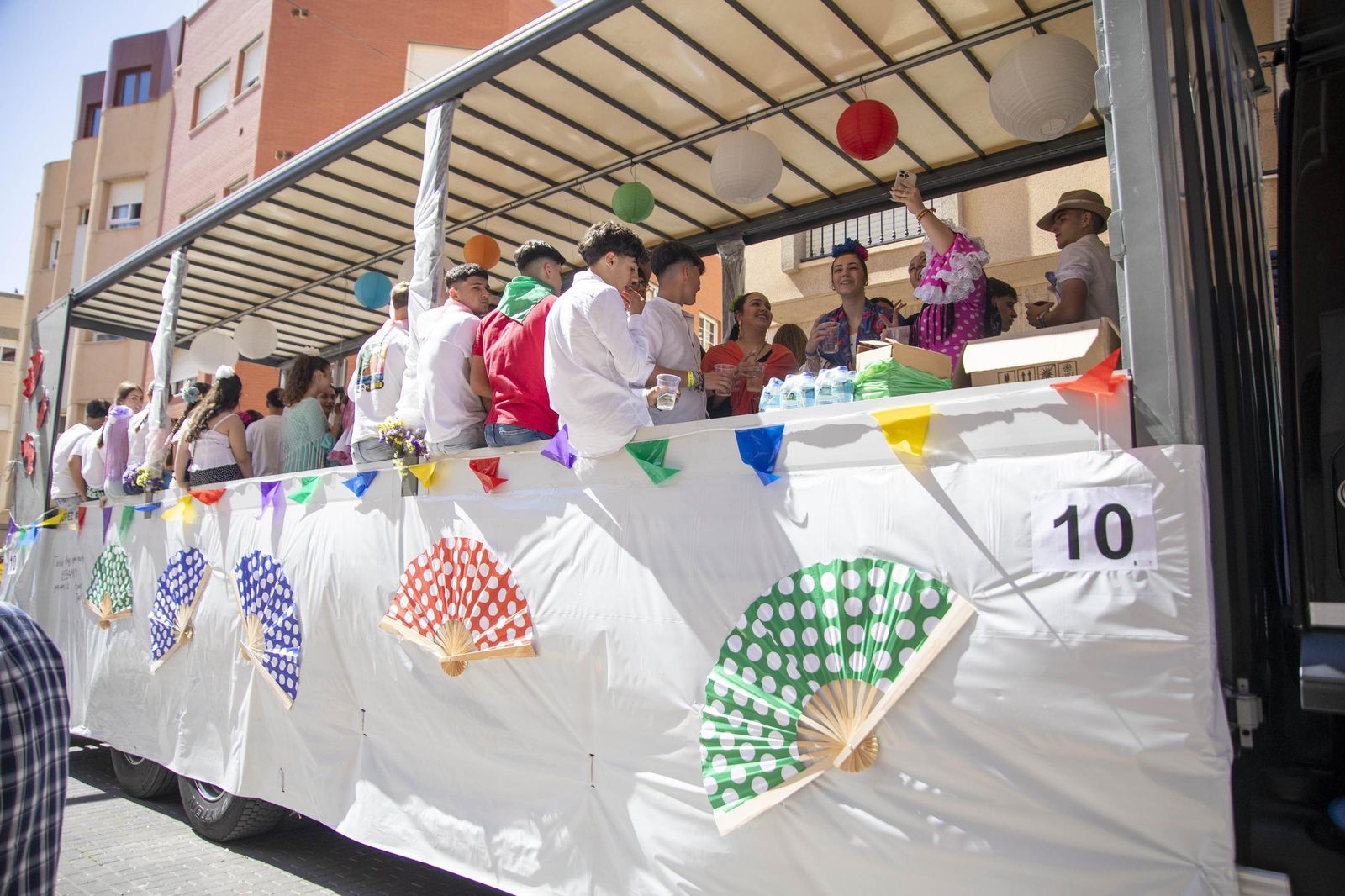 Las imágnes de la misa y procesión en honor a San Marcos en El Ejido