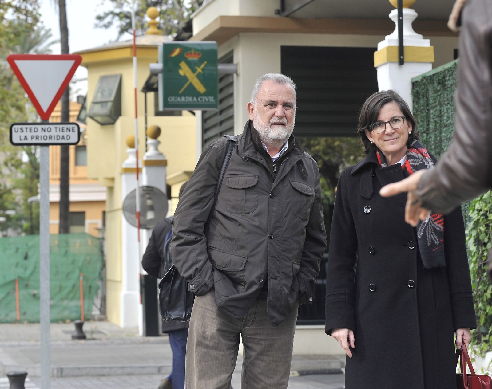 El ex primer teniente de alcalde Antonio Rodrigo Torrijos, cuando declaró ante la Guardia Civil en la investigación de la operación Madeja.