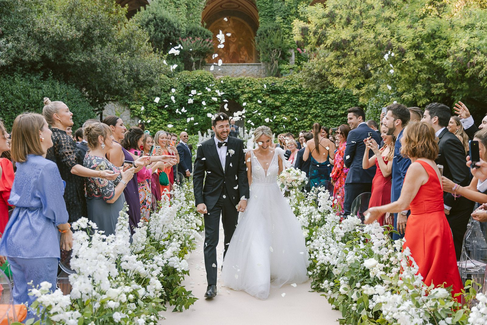Cristina Urbi con vestido de Rosa Clará