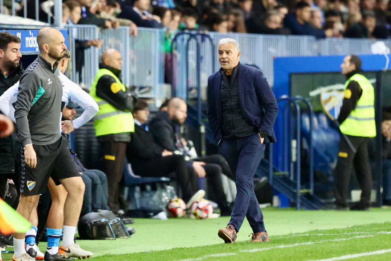 Sergio Pellicer, durante el partido.