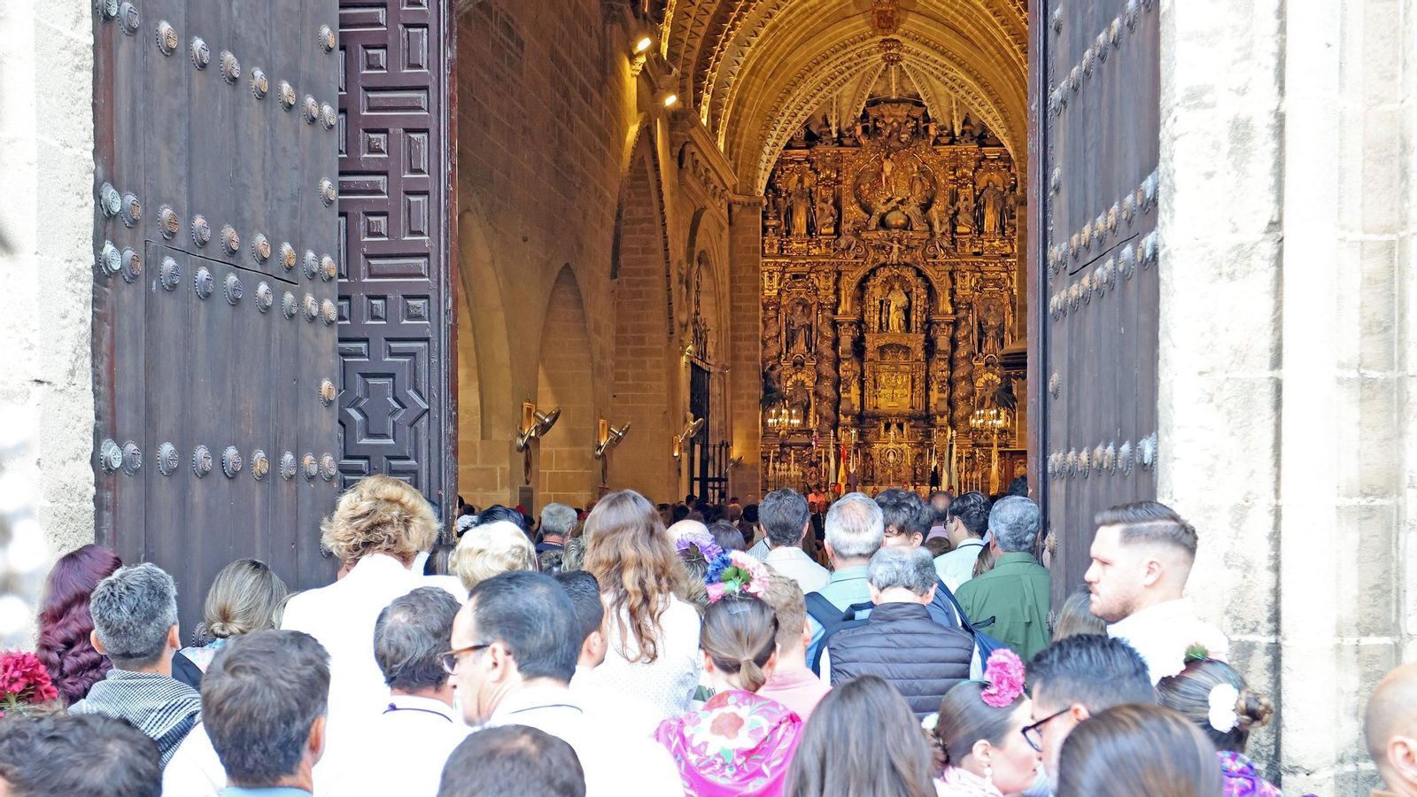 Así fue la salida de la Hdad del Rocío de Jerez