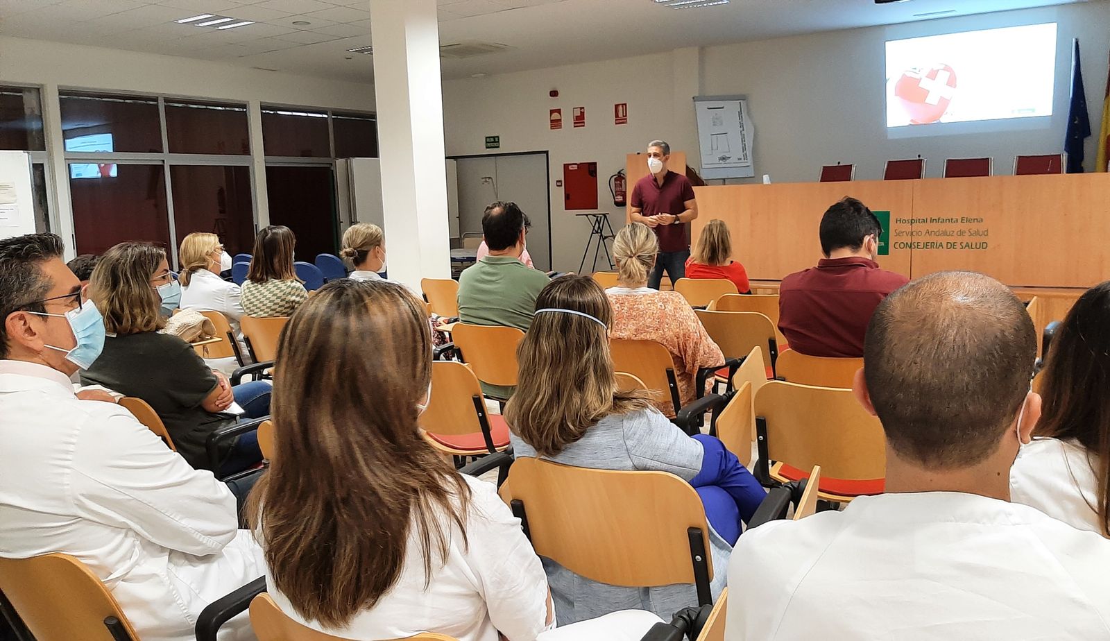 Curso de insuficiencia cardíaca en el hospital Infanta Elena.