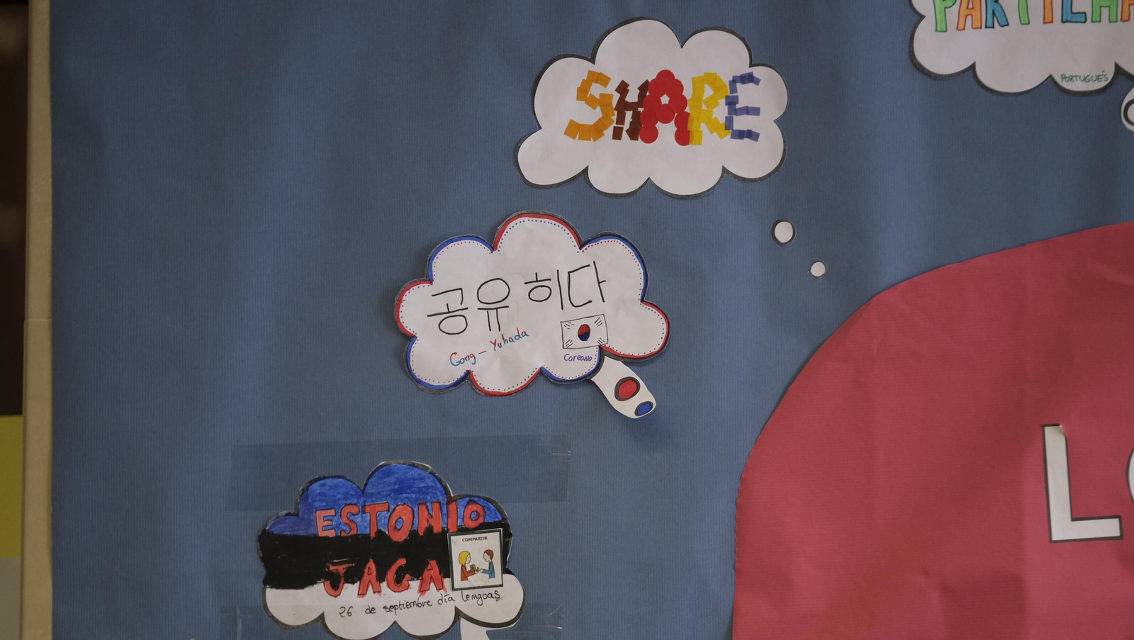 Día Europeo de las Lenguas en el CEIP Posidonia de Roquetas de Mar, en imágenes