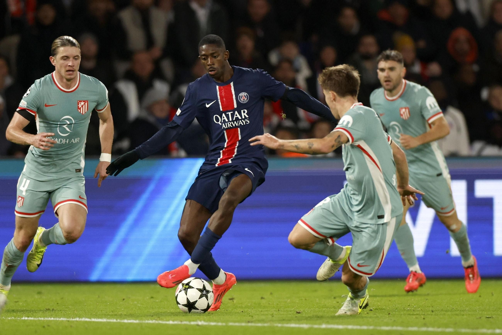 Las fotos del PSG - Atlético de Madrid