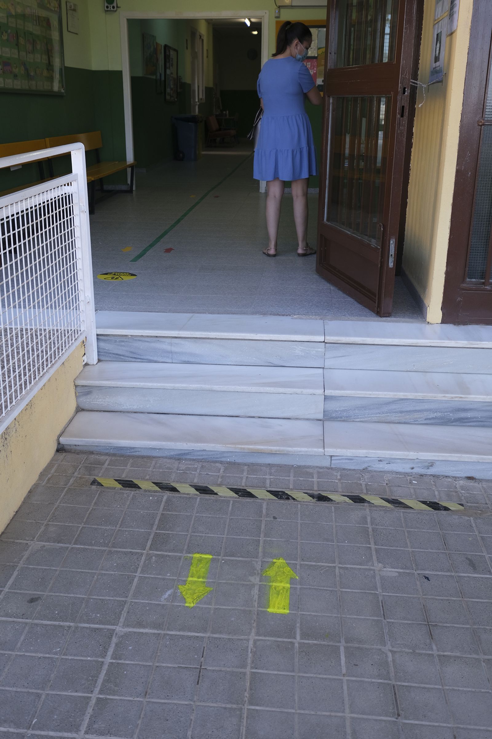 Primer día del curso escolar en Almería