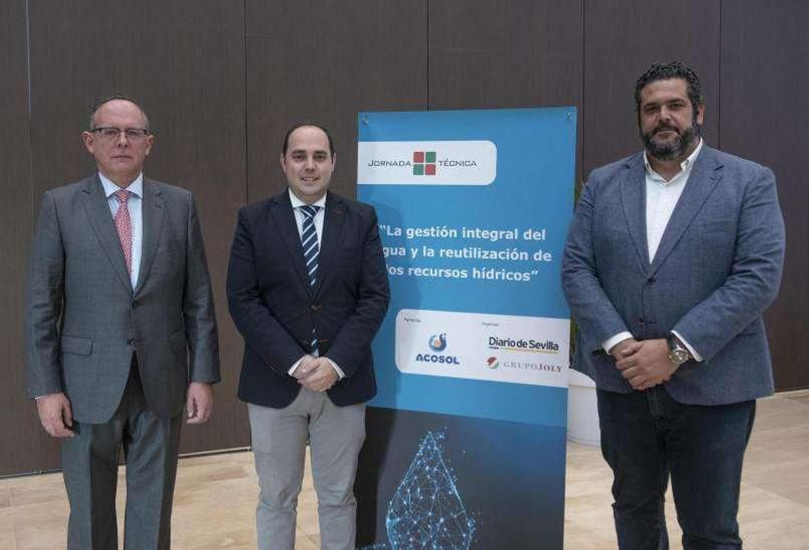 De izquierda a derecha, Felipe Granados, Sergio Arjona y Carlos Cañavete.