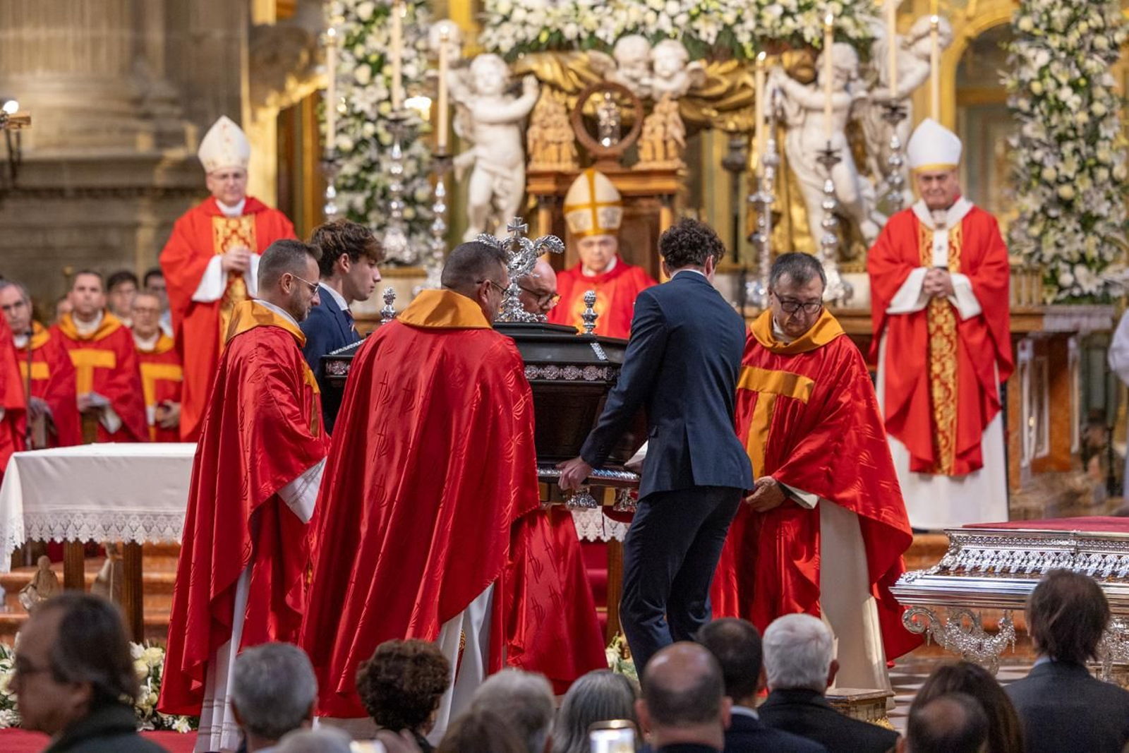 Ceremonia de beatificación de 124 mártires de la Iglesia de Jaén