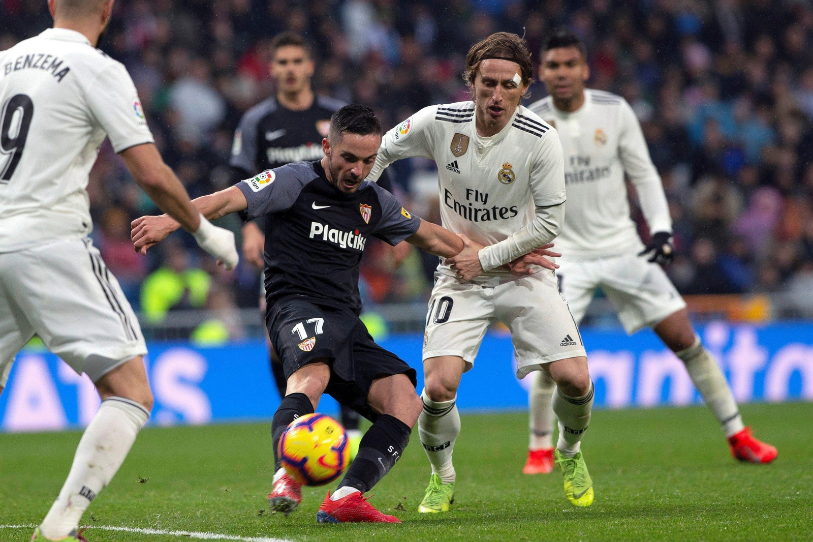 Las imágenes del Real Madrid-Sevilla FC