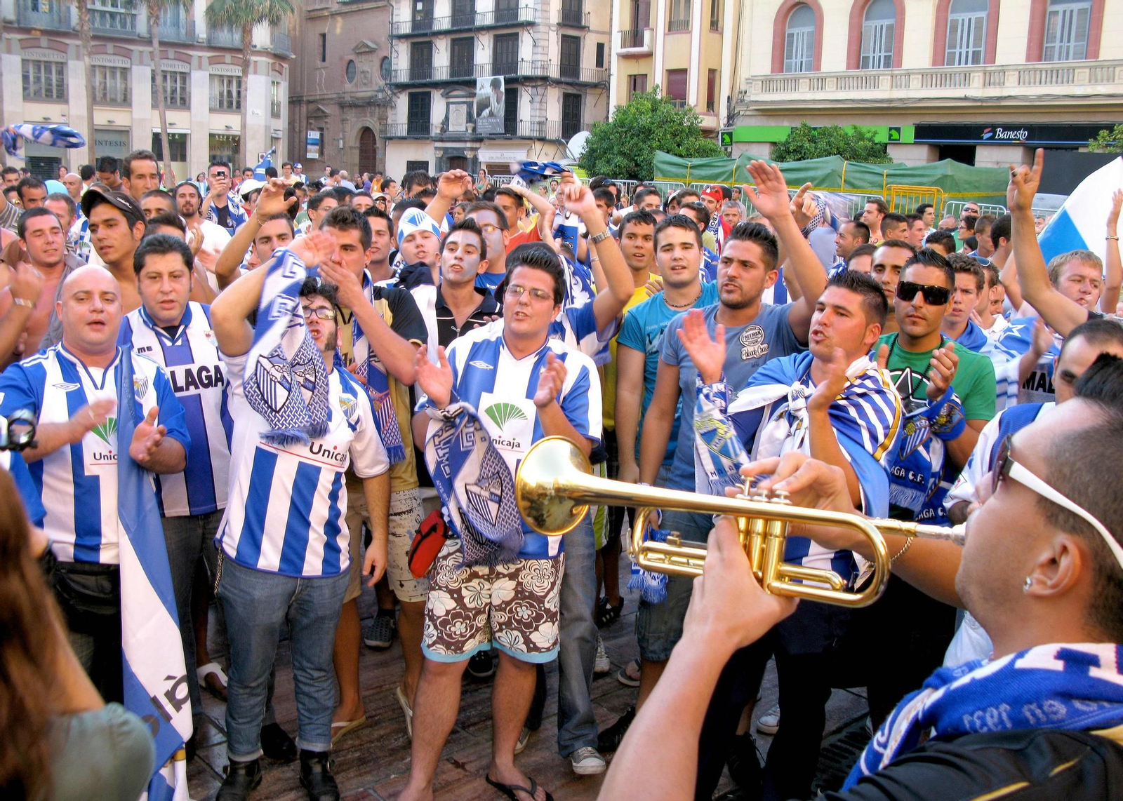 Las fotos del último ascenso del Málaga CF a Primera División