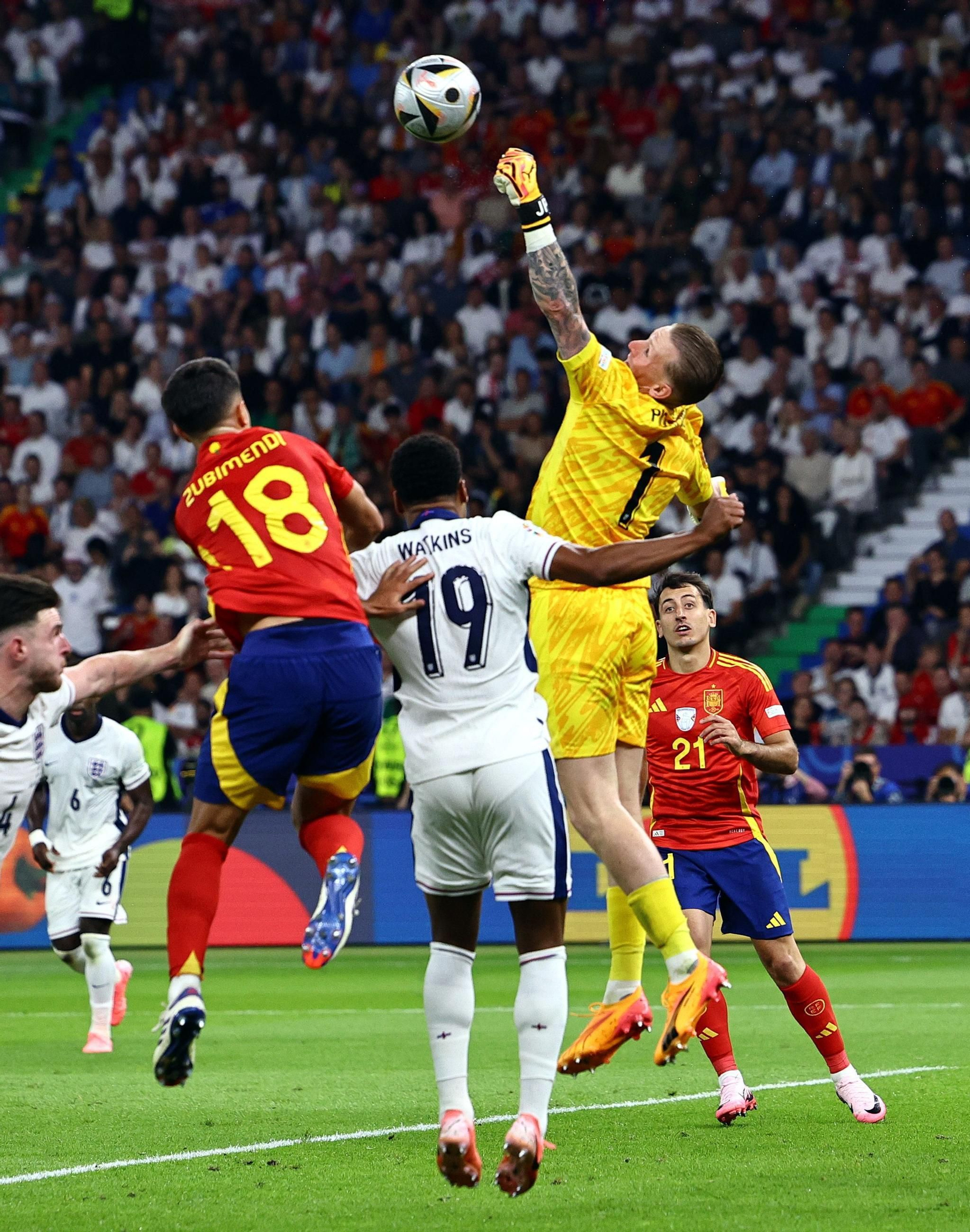 Las mejores fotos de la final España - Inglaterra