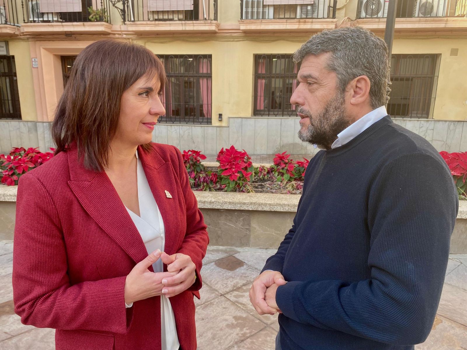 Los socialistas Olvido de la Rosa y Francisco Sánchez-Cantalejo