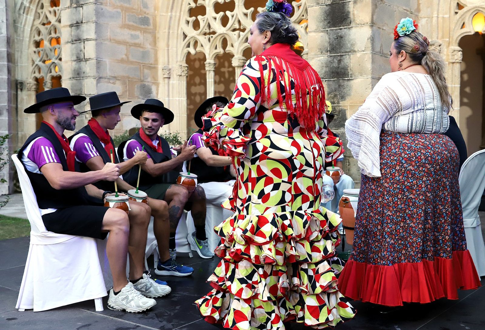 Así disfrutan pilotos internacionales de la Navidad de Jerez