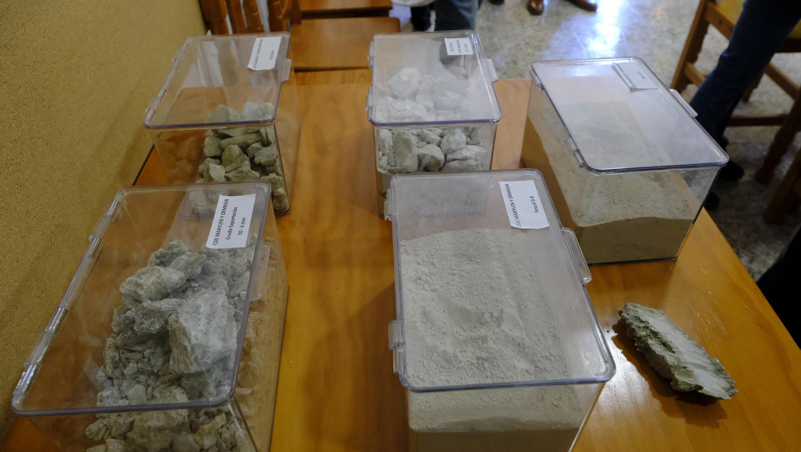 Visita a las canteras de yeso en Sorbas