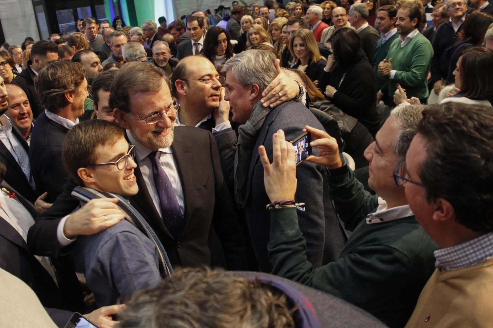 Selfies en una convención histórica