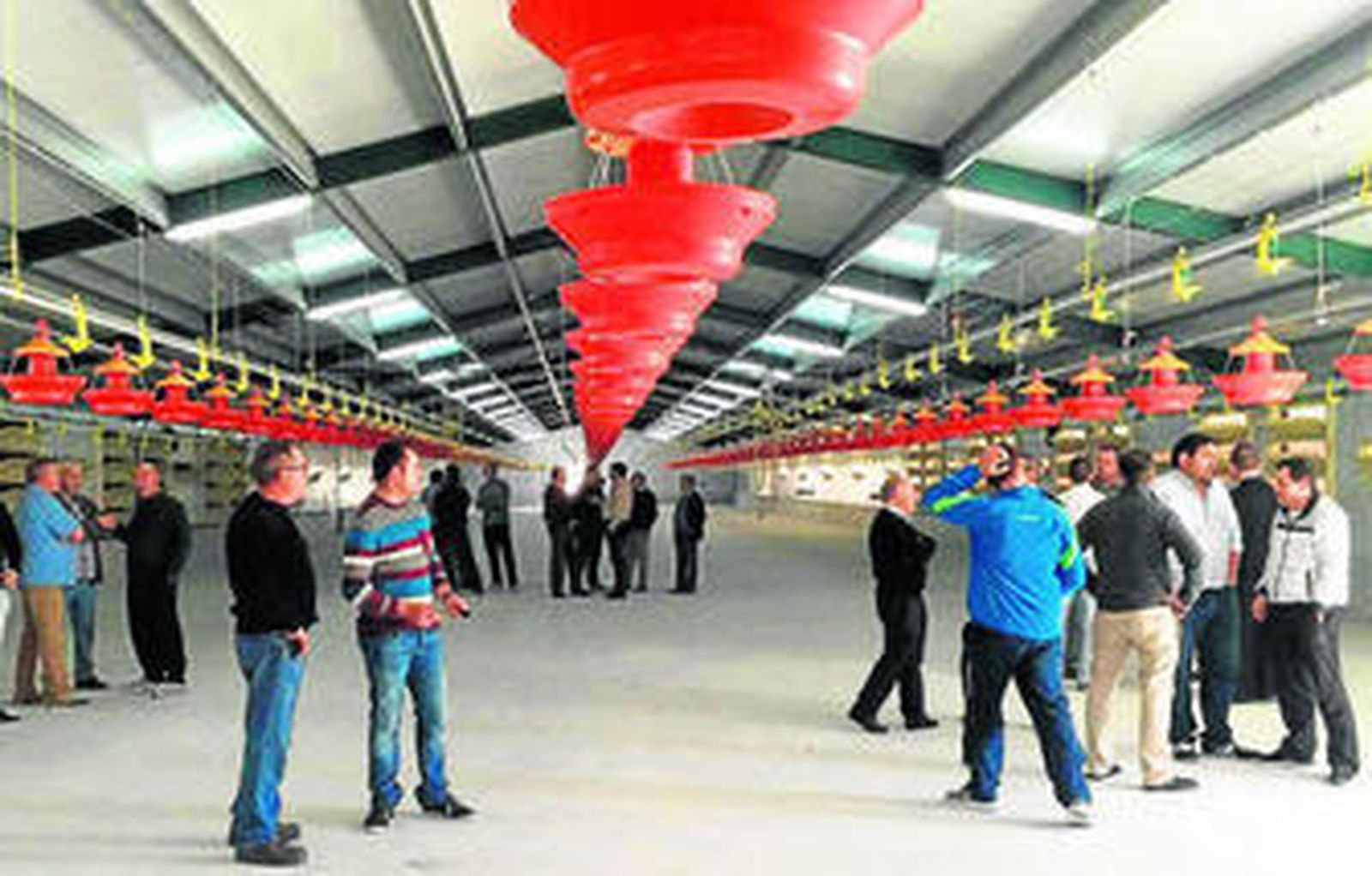 La inauguración de la explotación estuvo acompañada por una jornada de puertas abiertas.