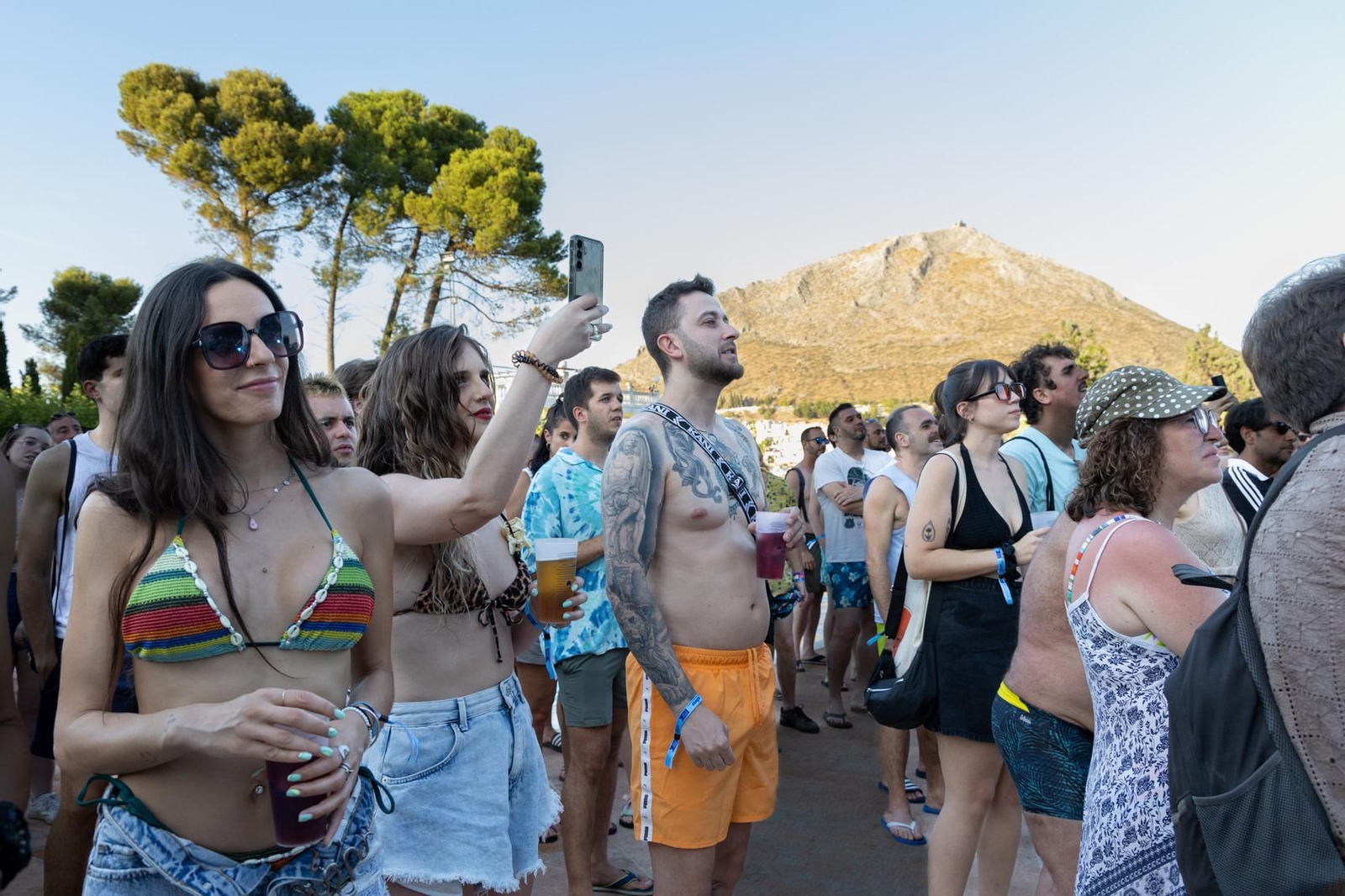 Así disfrutó el público en el festival Vértigo de Martos