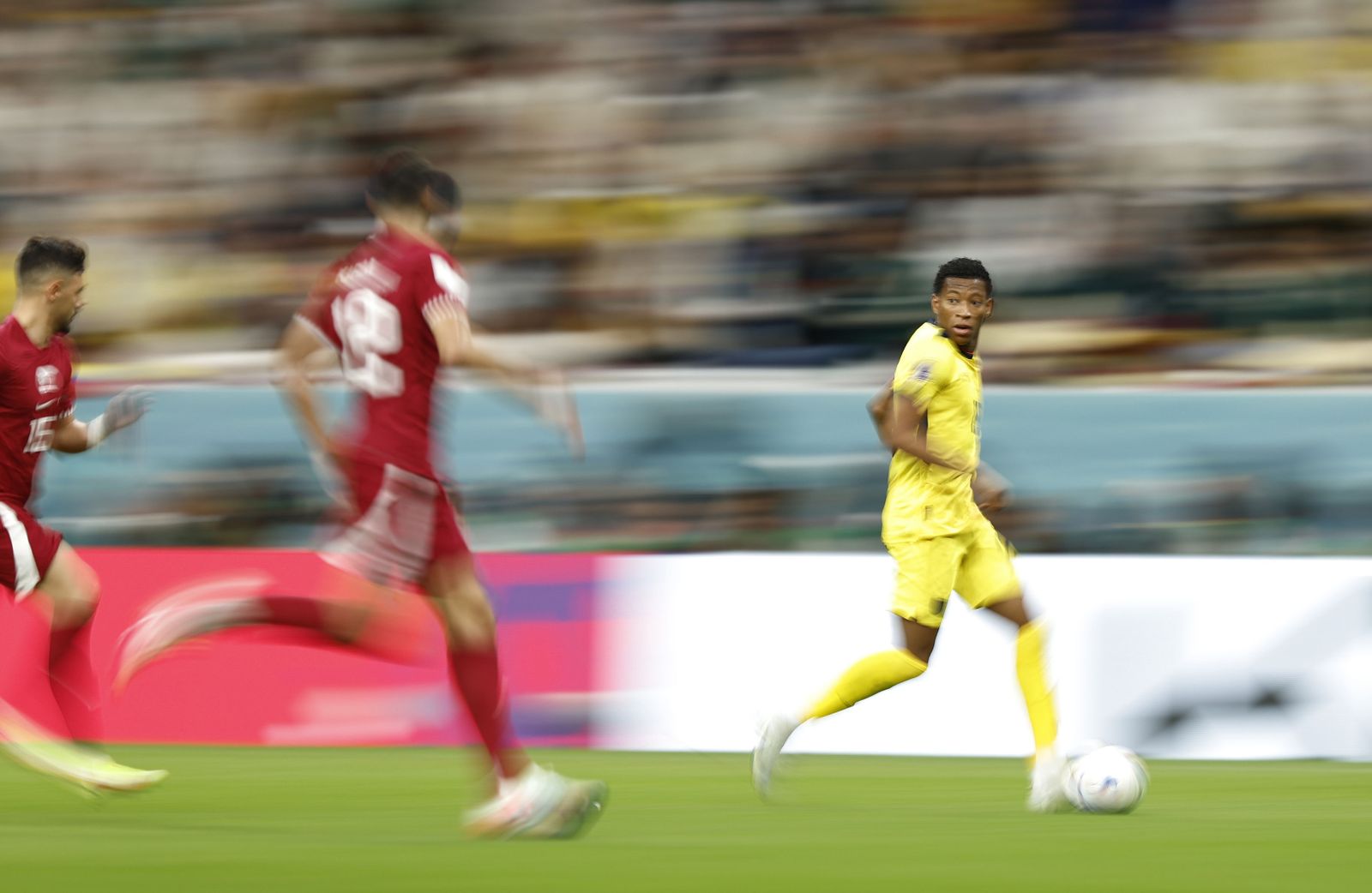 Las imágenes del Qatar - Ecuador, partido inaugural del Mundial 2022
