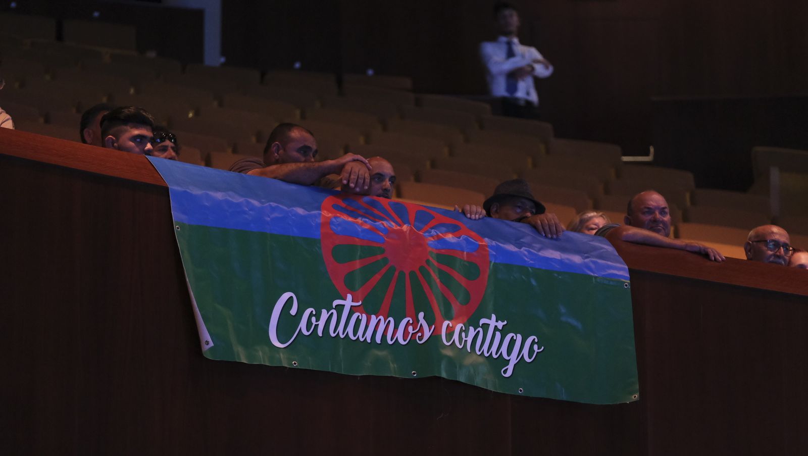 Imágenes de Rajoy apoyando la candidatura de Gabriel Amat a la Alcaldía de Roquetas de Mar