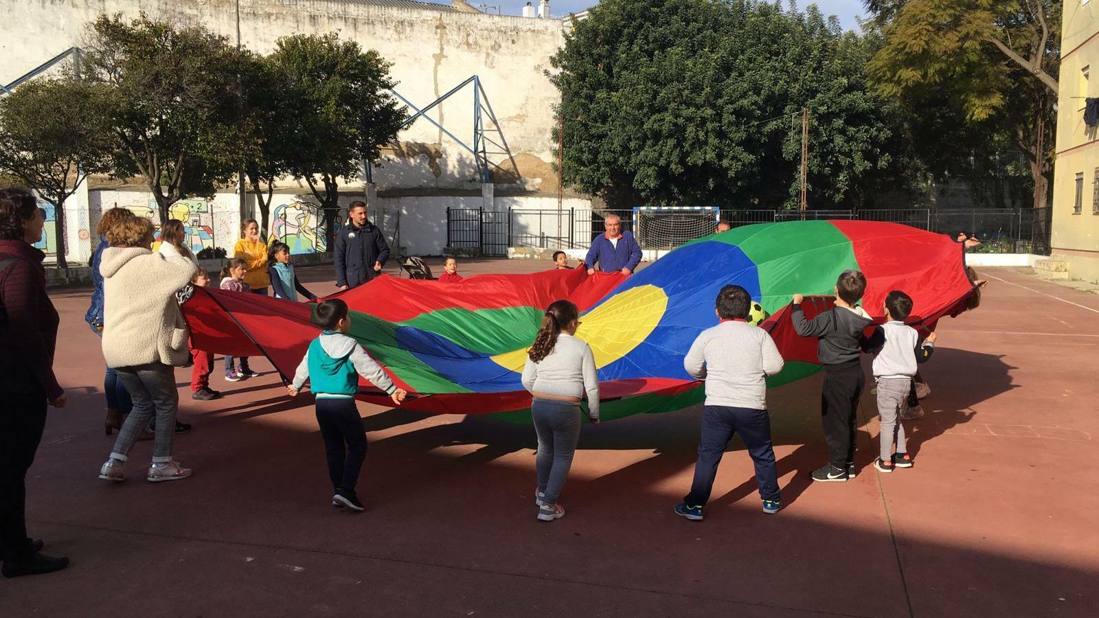 Una imagen del CEIP Luis Vives.