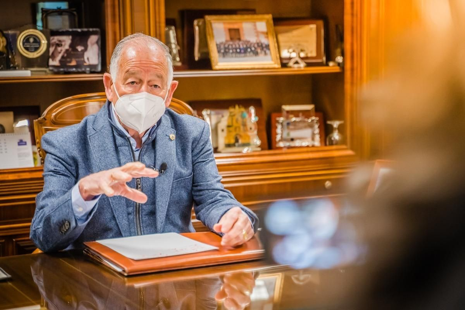 Gabriel Amat, alcalde de Roquetas de Mar.