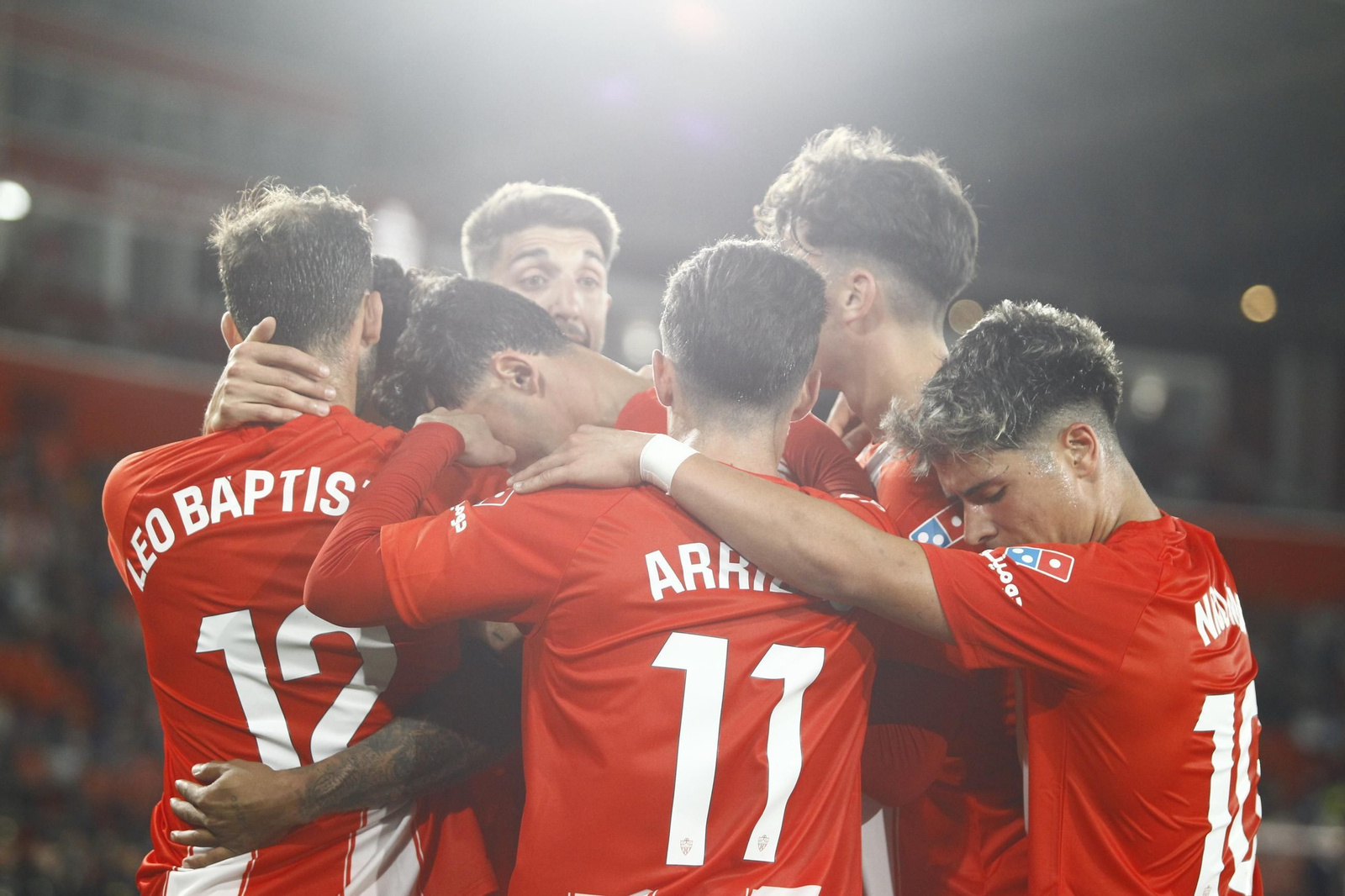 U.D. Almería-Racing Club Ferrol, en imágenes