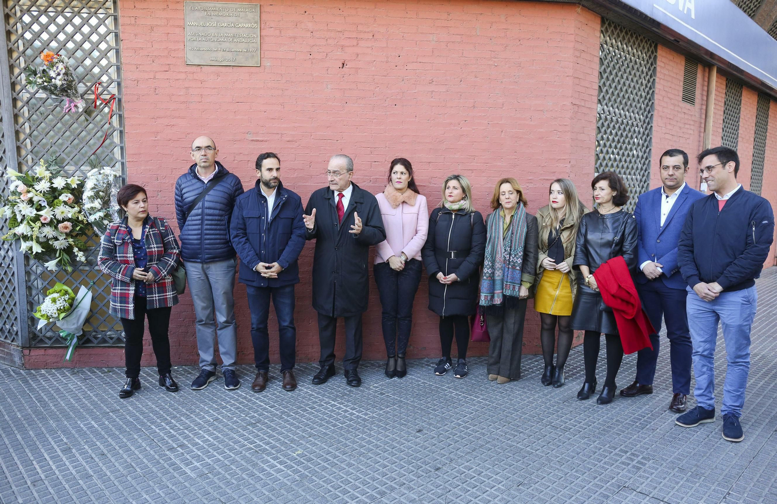 Homenaje a García Caparrós.