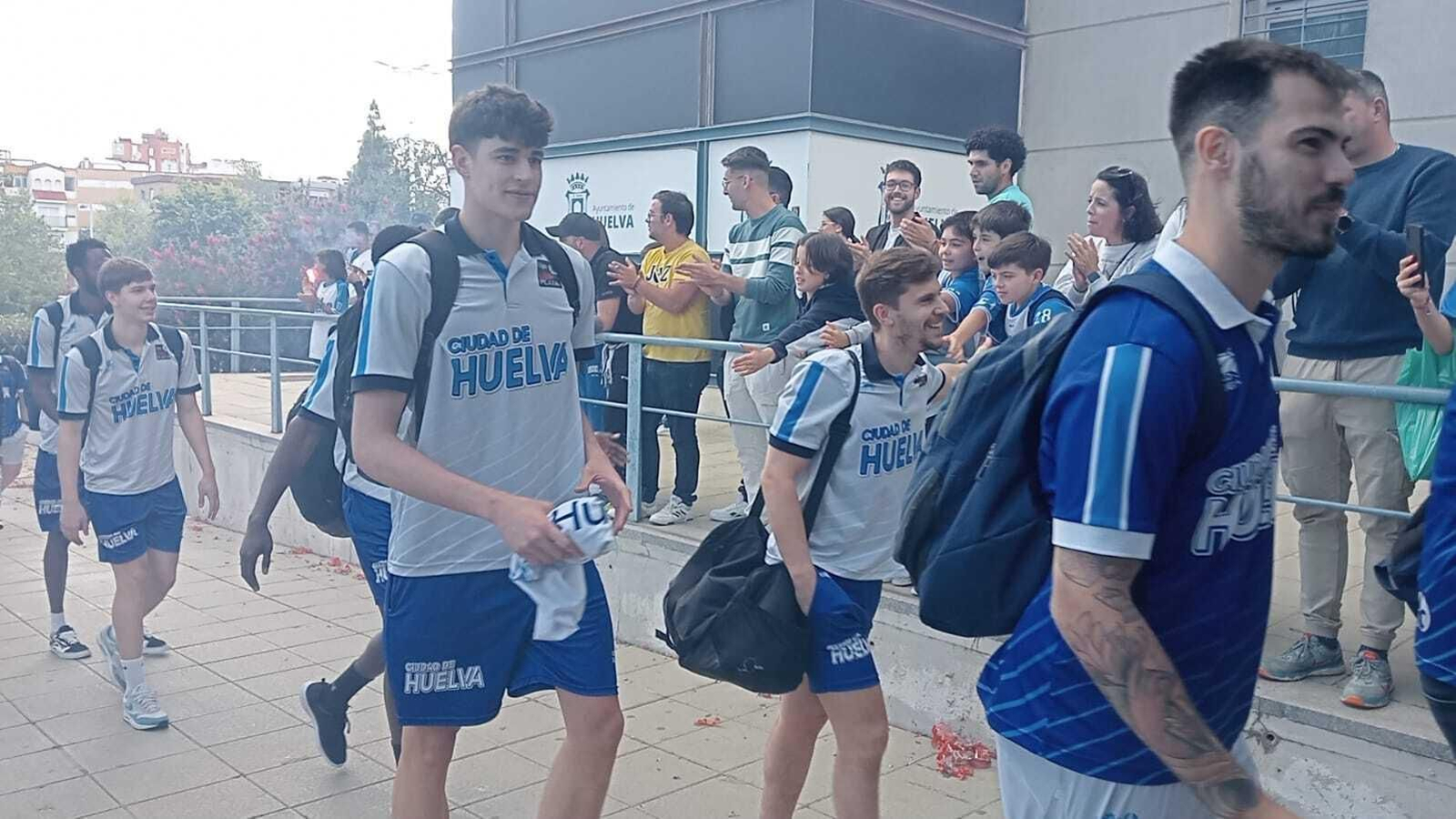 Búscate en el Carolina Marín durante el Ciudad de Huelva-Zamora