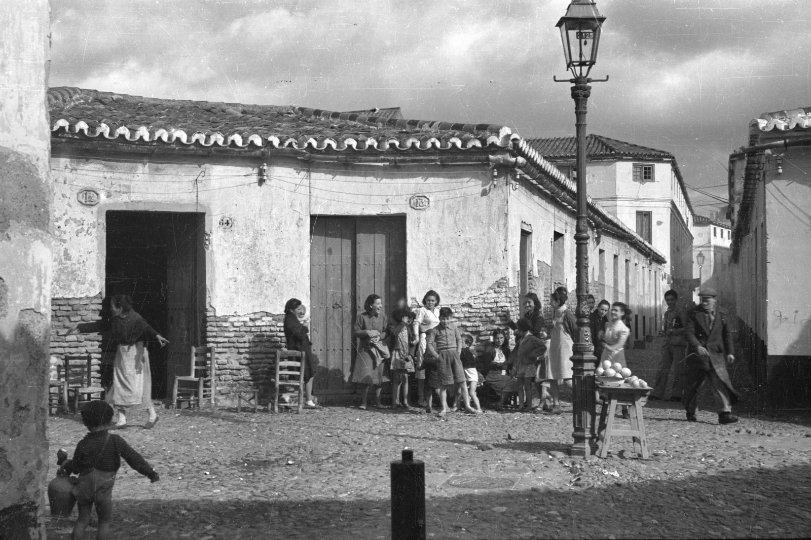 Calle Mina y calle Inza. El Bulto años 40.jpeg