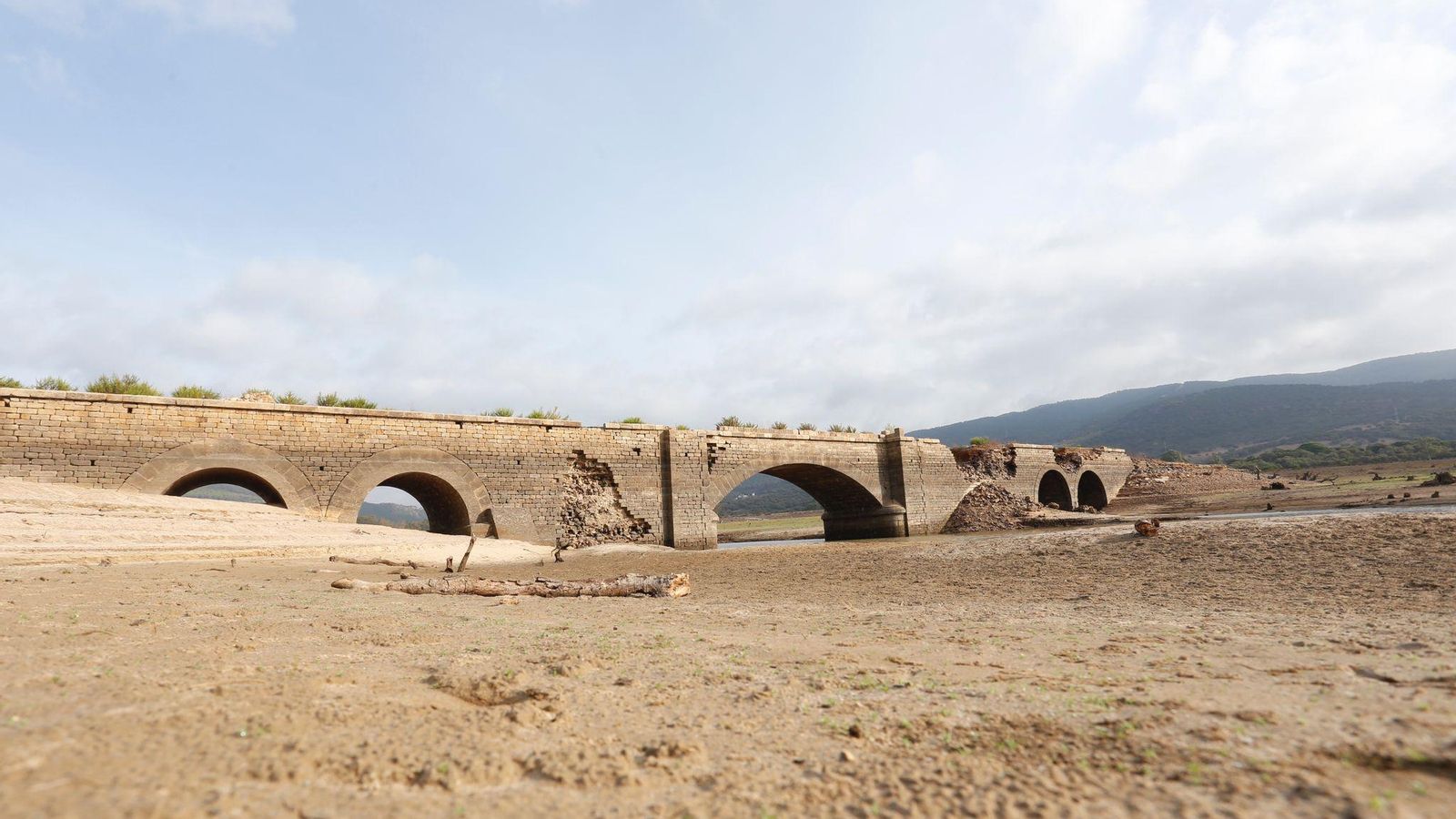 El pantano de Charco Redondo, este 24 de septiembre