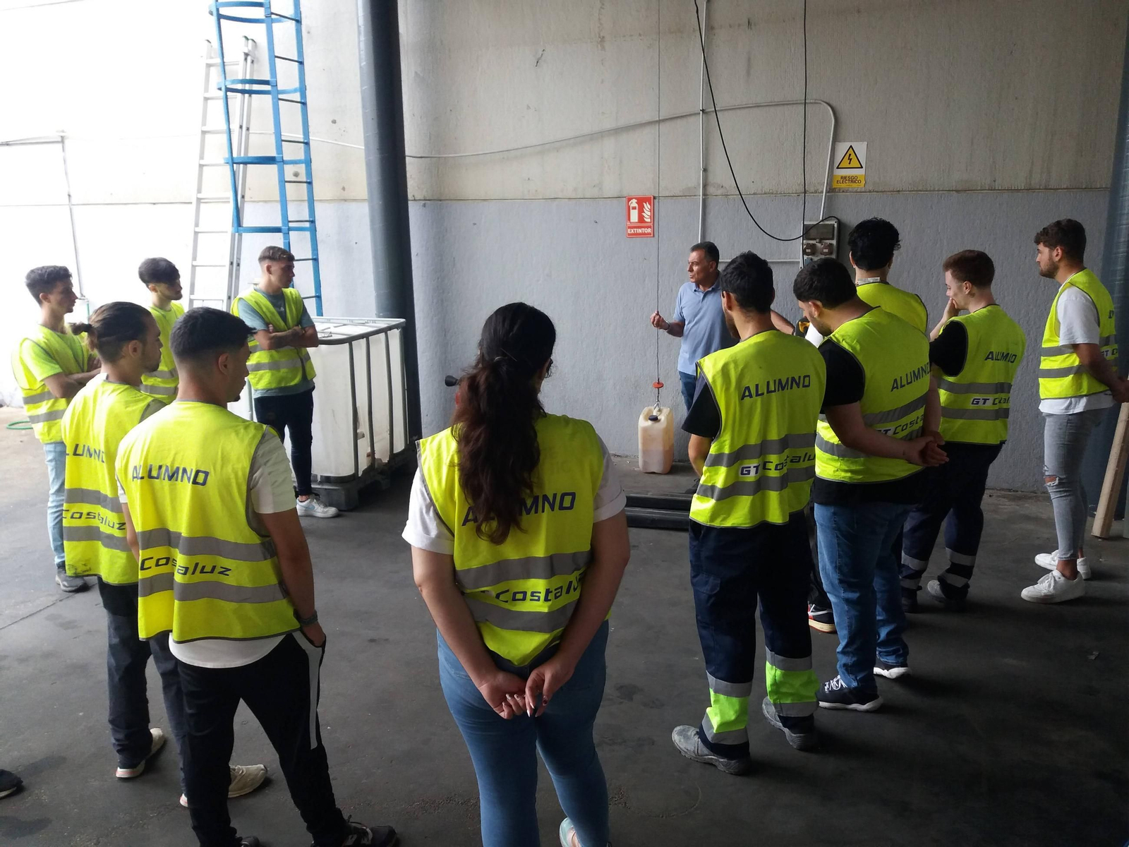 Alumnos durante uno de los cursos formativos.