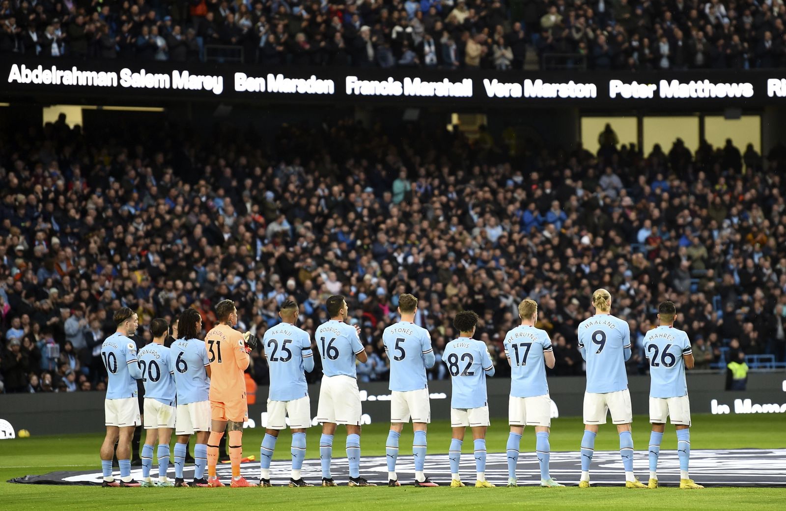 Las fotos del homenaje del fútbol mundial a Pelé