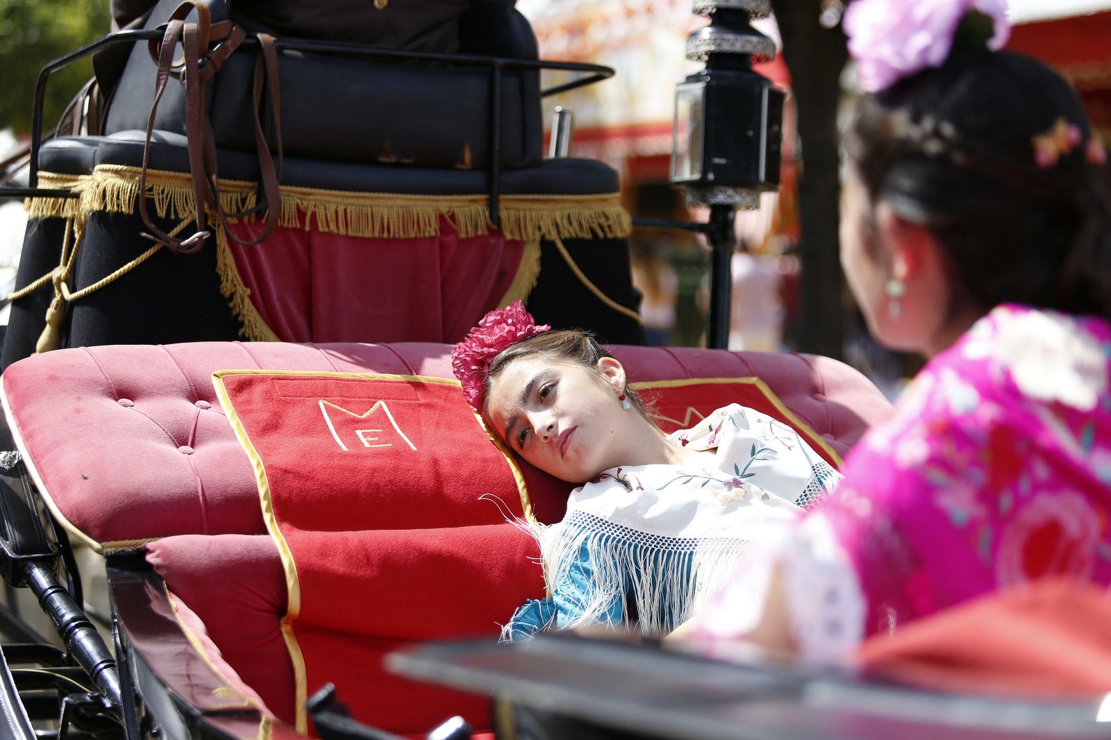 El Lunes de Feria, el primero con silencio en los 'cacharritos', en imágenes