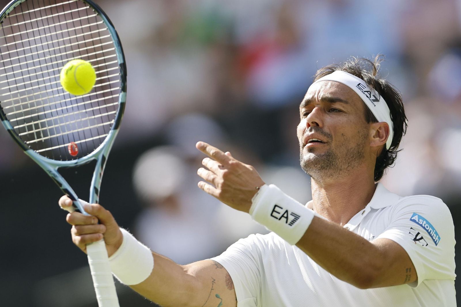Las imágenes del debut de Alcaraz en Wimbledon y del resto de la jornada
