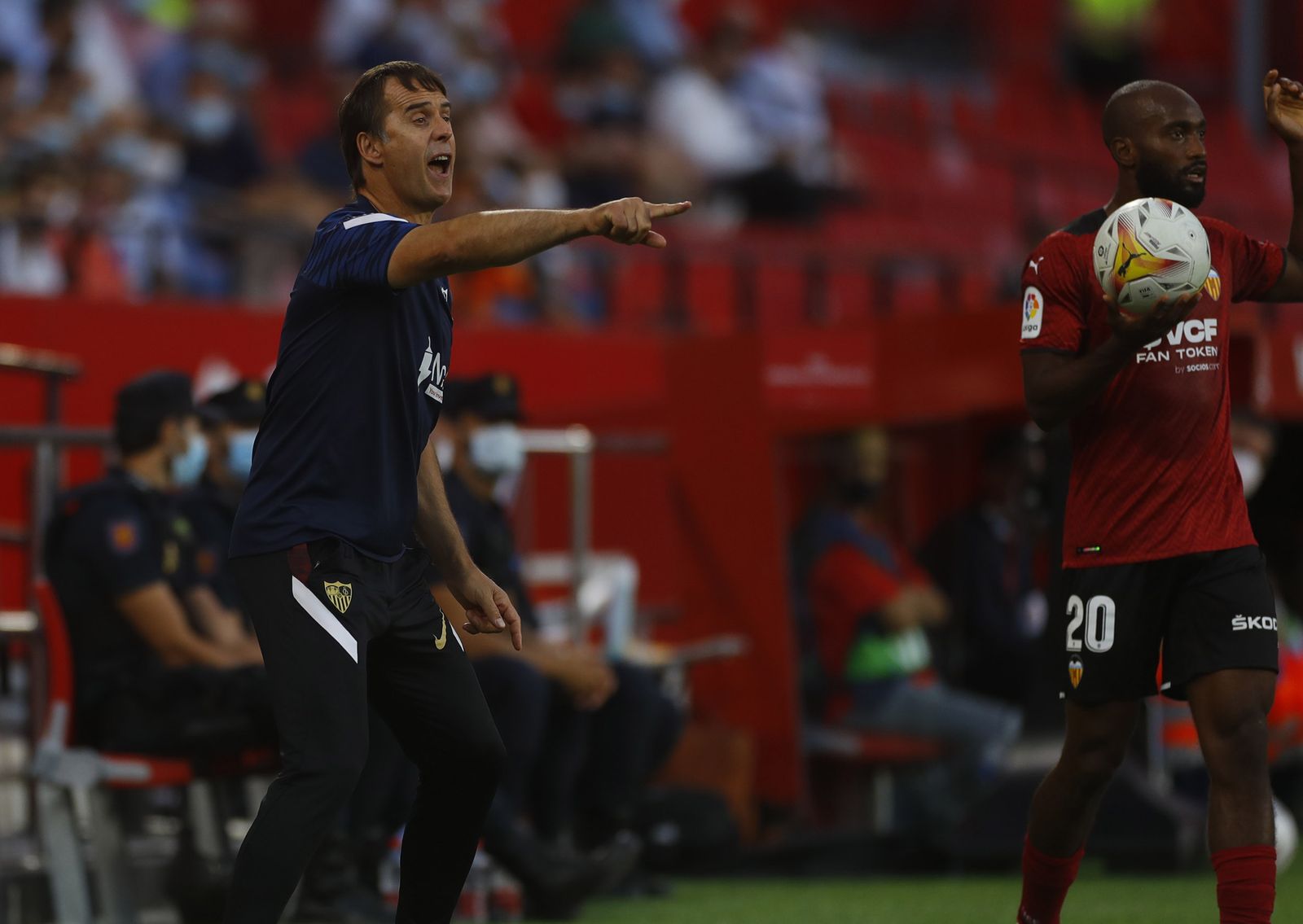 Las imágenes del Sevilla fc-Valencia